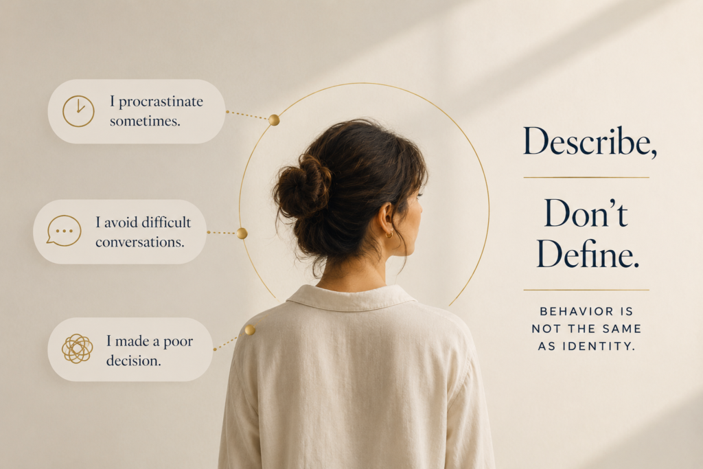 How to accept yourself through self-reflection without letting your flaws define you