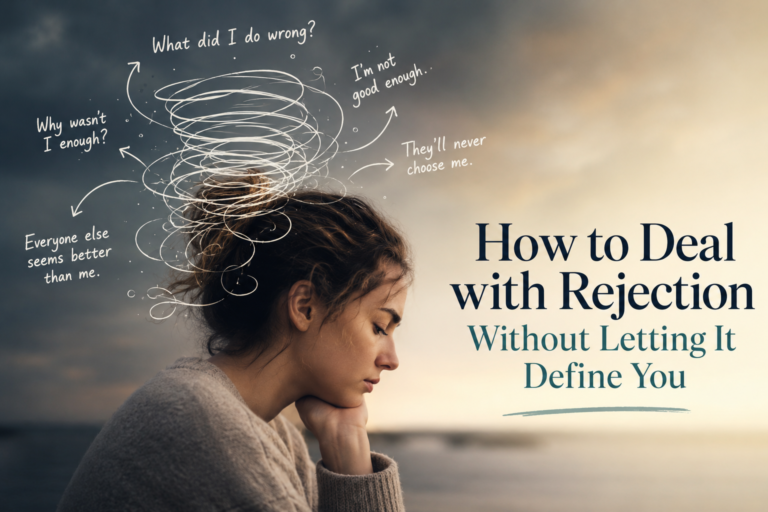 How to deal with rejection without letting it define you